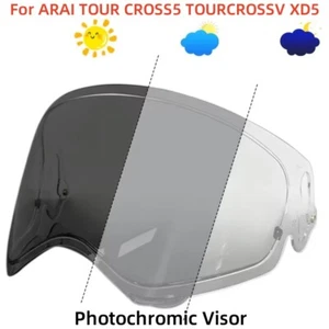 Visera fotocromática para ARAI TOUR CROSS 5 TOURCROSSV XD5 protector de casco de motocicleta - Imagen 1 de 6