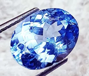 Loose Gemstone 7.20 Ct Natural Santa Maria Blue Aquamarine Prince Cut Certified - Picture 1 of 6
