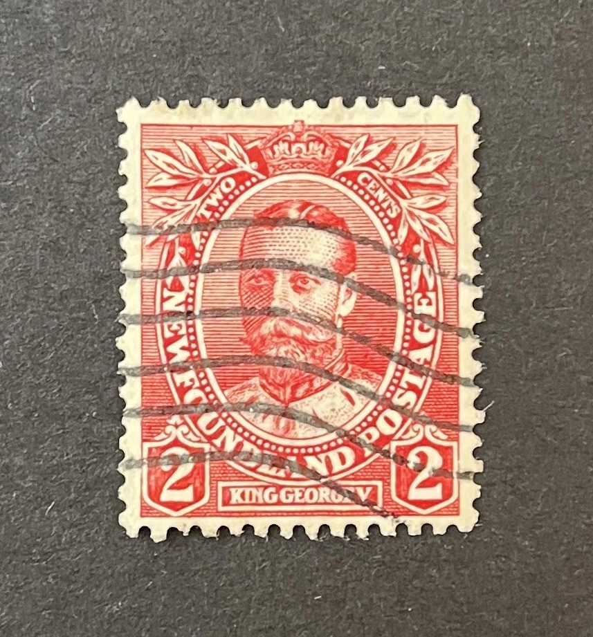 NEWFOUNDLAND - 1911 : 2 cents King George V, Scott # 105 Foto 1 de 1