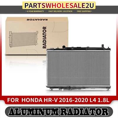 Radiador de aluminio sin enfriador de aceite para Honda HR-V 2016 2017 2018 2019 2020 L4 1,8 L Foto 1 de 4