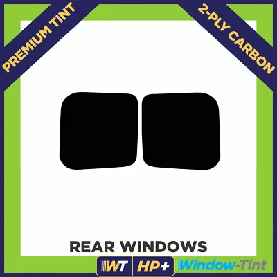 For Vauxhall Vivaro Van (Barn doors) 02-14 Carbon Pre Cut Tint 5% Limo Opel - Image 1 of 4