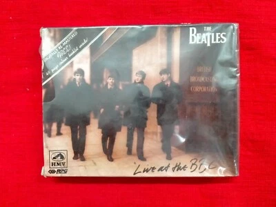 The Beatles Live At BBC booklet RARE orig 2x Cassette tape INDIA  Hmv 1994 - Image 1 of 4