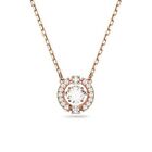 Swarovski [Official] Sparkling Dance Necklace Rose Gold Tone Plating from Japan