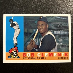 Bob Clemente 2019 Topps Baseball Iconic Card Reprints #ICR-25 Pittsburgh Pirates