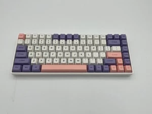 EPOMAKER EP84 Plus 75% Keyboard, 3-Mode, RGB, Hot-Swap, PBT, Wisteria Switches - Picture 1 of 3