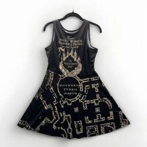 Harry Potter I Marauders Mappa Tank Vestito Junior Taglia Media Halloween Divertente - Foto 1 di 8