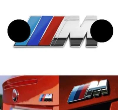 STEMMA POSTERIORE M PER BMW CROMATO PERFORMANCE COMPATIBILE ABS LOGO FREGIO - Immagine 1 di 4