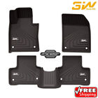 3W Floor Mats for Volvo XC60 (2018-2023) - Front&Rear 2 Rows TPE All Weather