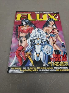 1995 FLUX #1 Comic Video Game Magazine #1 Shi Lady Death Vampirella Anime 'zine - Picture 1 of 9
