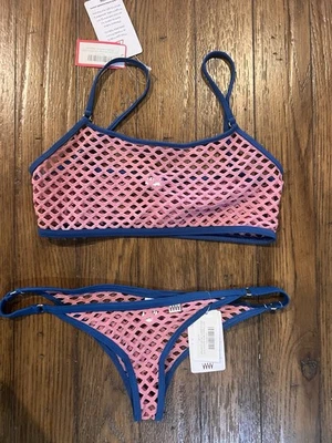 Nuevo con etiquetas Conjunto de bikini Wicked Weasel parte superior M inferior S Foto 1 de 3