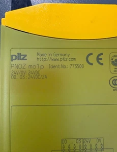 PILZ PNOZ mo1p 773500 Sicherheitsrelais 24VDC - Bild 1 von 3
