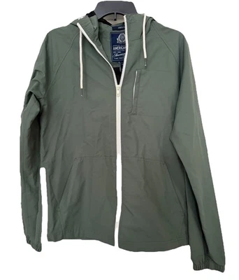 Jaqueta American Rag Wind Slicker Masculina Pequena Calm Sage 162801 - Imagem 1 de 4