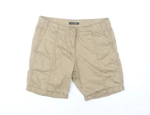 George Women’s Beige Chino Shorts Size 12 Petite Cotton - Picture 1 of 12