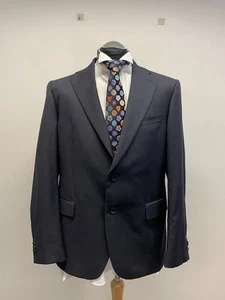 BROOKS BROTHERS SUIT JACKET/BLAZER PURE WOOL IN NAVY STRIPE 42R BNWOT (0564) - Picture 1 of 10