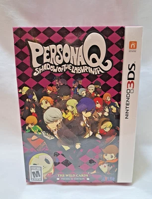 Nintendo 3DS Persona Q: Shadow of the Labyrinth Wild Cards Premium Edition New - Image 1 of 4