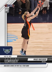 2025 Panini Instant WNBA #162 Paige Bueckers Dallas Wings RC PRESALE - Picture 1 of 2