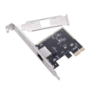 2.5G PICE To RJ45 Networking Adapter RTL8125BG 10/100/1000/2500Mbps Gigabit - Picture 1 of 8