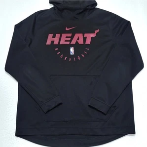 Nike Dri-Fit Miami Heat NBA On-Court negro suéter con capucha sudadera para hombre XL - Imagen 1 de 5
