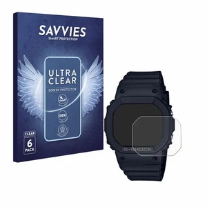 6x Folie für Casio G-Shock GMD-S5600 Schutzfolie Displayschutz Display Klar - Zdjęcie 1 z 11