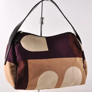Borsa a tracolla BALLY borsetta charm marrone beige vino rosso viola 0111280K autentica - Foto 1 di 24