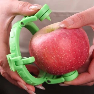 Apfelschäler für Apfelbirne manuell drehbar Apfel Birnenschäler Küche W8R0 - Bild 1 von 13