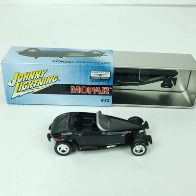 Johnny Lightning Pro Collector Series 1997 Plymouth Prowler con lanzamiento de estaño abierto Foto 1 de 4