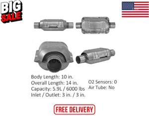 Catalytic Converter-Universal Converter Eastern Mfg 70330 Free Shipping - Picture 1 of 1