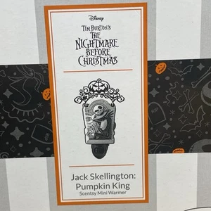 Scentsy Jack Skellington Pumpkin King Nightmare Before Christmas Mini Stövchen - Bild 1 von 7