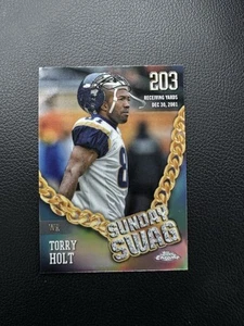 2024 Topps Chrome - Sunday Swag Torry Holt #SS-21 Refractor - Picture 1 of 2