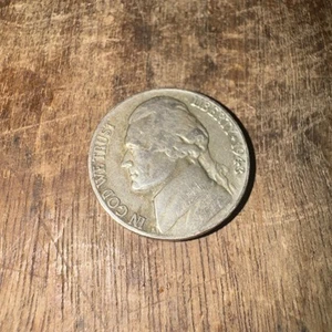 Possible DOUBLED EYE 1943-P Jefferson Nickel - Picture 1 of 7