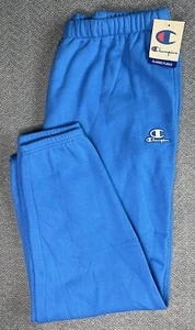 Champion Men's Blue Classic Fleece Sweatpants XL 80/20 embroidered logo - Picture 1 of 1