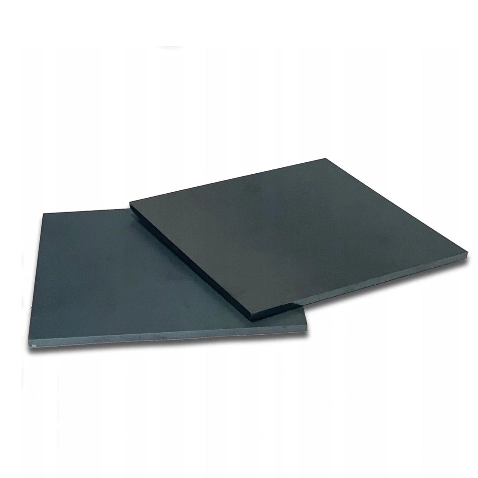 Pack of 2 Mild Steel Square Plates - 1.0/2.0/3.0/4.0mm Thick Metal Steel Panel - Image 1 of 1