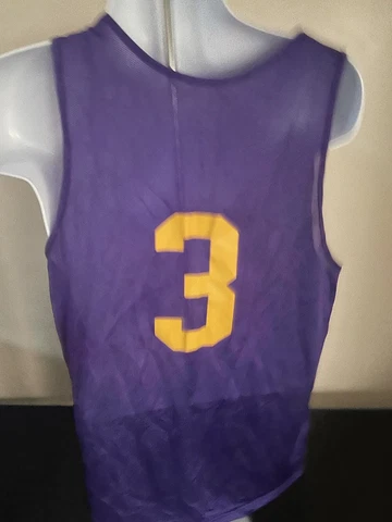 Los Angeles Lakers Practice Jersey #3 Anthony Davis Large Cover