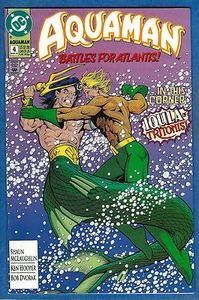 AQUAMAN #4 - 2ª serie - 1992 DC (fn-vf) - Imagen 1 de 1