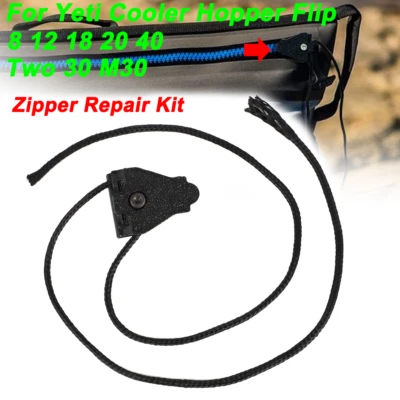 HOZLYBLOGORS Zipper Repair Fix Kit 20" , For Yeti Cooler Hopper Flip 8 12 18 20 40 Two 30 M30