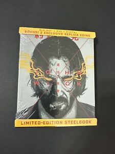 John Wick 3: Parabellum SteelBook + Bluray +DVD + Digital BRAND NEW Sealed- 11