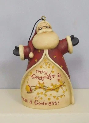And to all a goodnight - Santa ornament with sleigh - New Blossom Bucket #50718 Foto 1 de 4