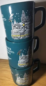 VTG Mainzer Weihnachts Markt Germany BARTH-SOTTILE 3 green mugs coffee tea - Picture 1 of 3