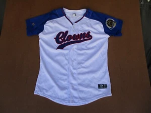 Indianapolis CLOWNS, Player Worn Negro, Minor League Throwback Jersey, HERNANDEZ - Picture 1 of 14