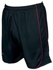 Precision Mestalla Shorts Junior Black/Red S Junior 22-24"