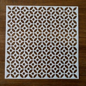 CIRCLES STENCIL 130mm x 130mm - Picture 1 of 1