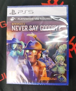 Retropolis 2: Never Say Goodbye PS5 Videospiel (PSVR 2 ERFORDERLICH) - NEU - Bild 1 von 2