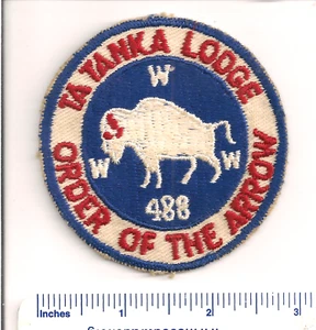 TATANKA LODGE 488 R1 ROUND PATCH BSA OA - Bild 1 von 1