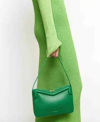 Mansur Gavriel M Frame Baguette - Grass ( Origin $545 ) - Image 1 of 4