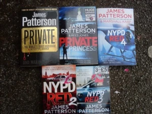 JAMES PATTERSON PAPERBACK BOOKS BUNDLE OF 5 #7 - Picture 1 of 1