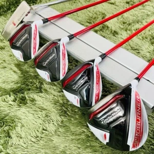 TaylorMade AEROBURNER 13-piece Men's Golf Set 1W.3W.5W.7W.5-9.PW.AW.56°.Pt Right - Picture 1 of 8