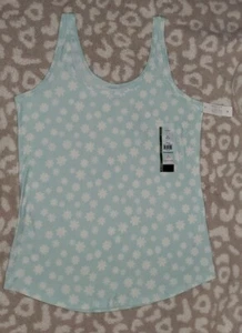 NOBO NO BOUNDARIES Fitted Flower Supersoft Scoop Neck Stretch Knit Tank XL 15-17 - Picture 1 of 11