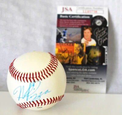 Mike Piazza HOF NY Mets Signed Auto Autograph Diamond Baseball w JSA Coa - Image 1 of 4