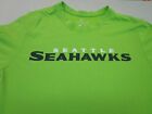 Nike  Dri-Fit Seattle Seahawks Neon Green Nfl Football T-Shirt Small