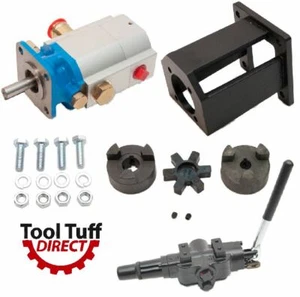 16GPM Holzspalter Pumpe mit Auto Rückschlagventil, Kupplung und Pumpenhalterung - Bild 1 von 1